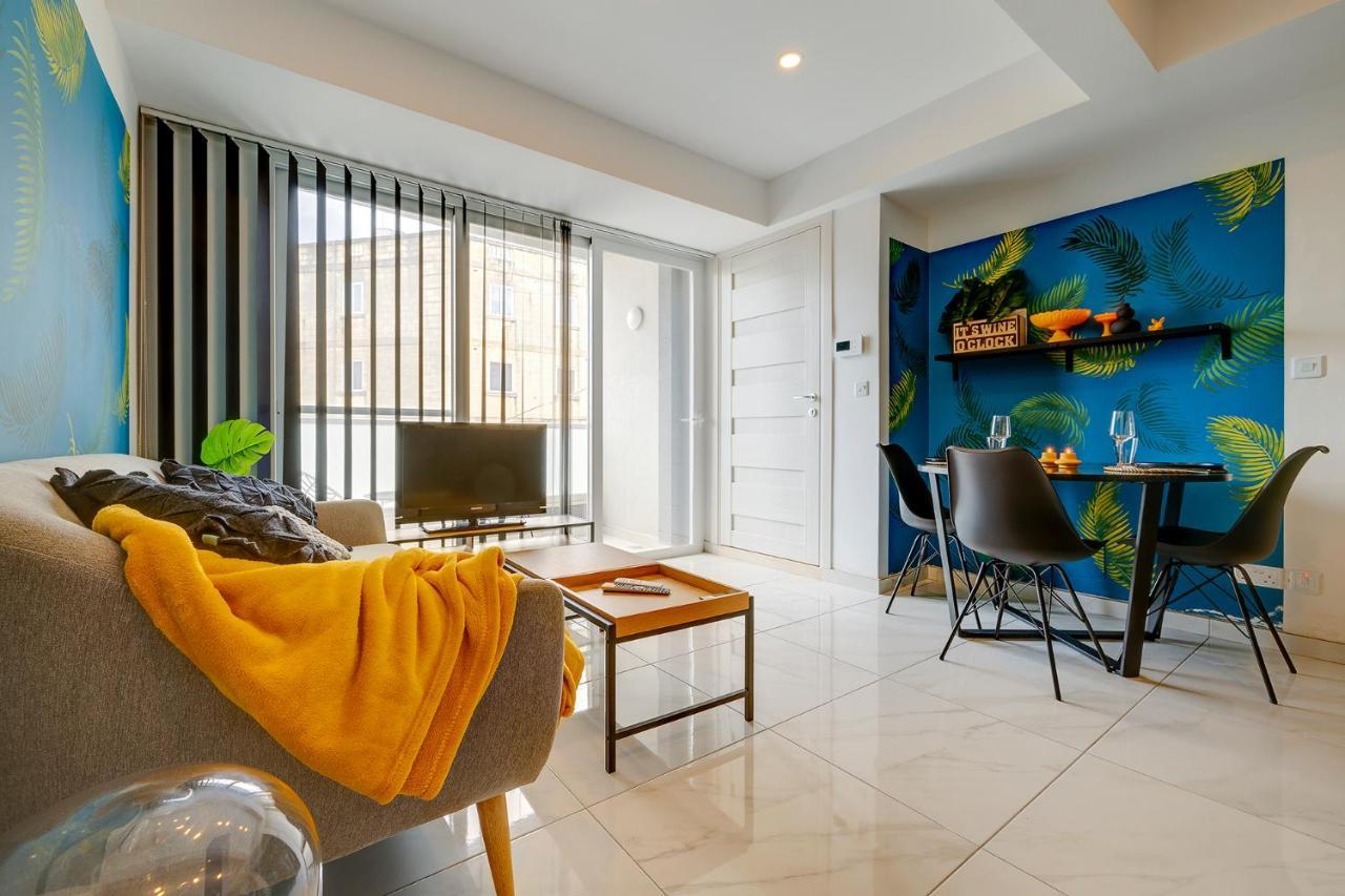 Modern 1Br Apartment Central Location Gzira Exterior foto